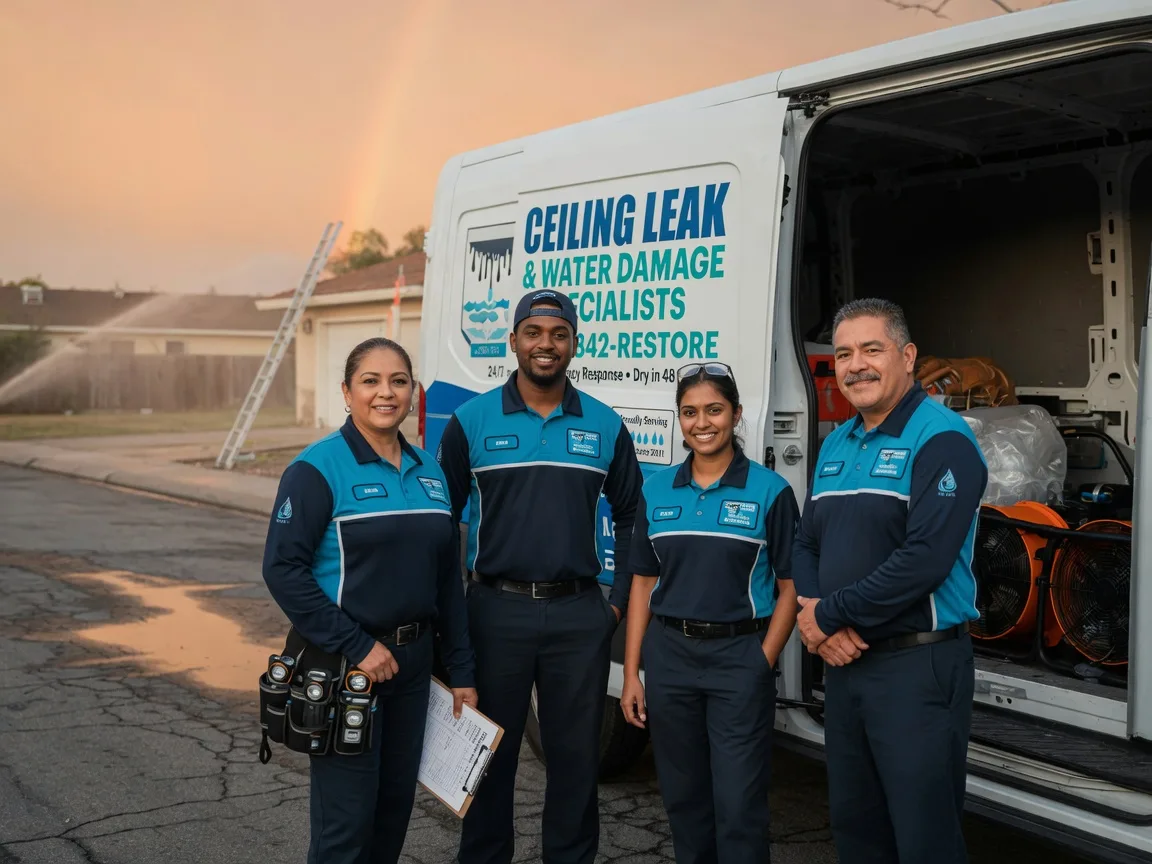 Ceiling Leak Cleanup company in Pattonville, TX