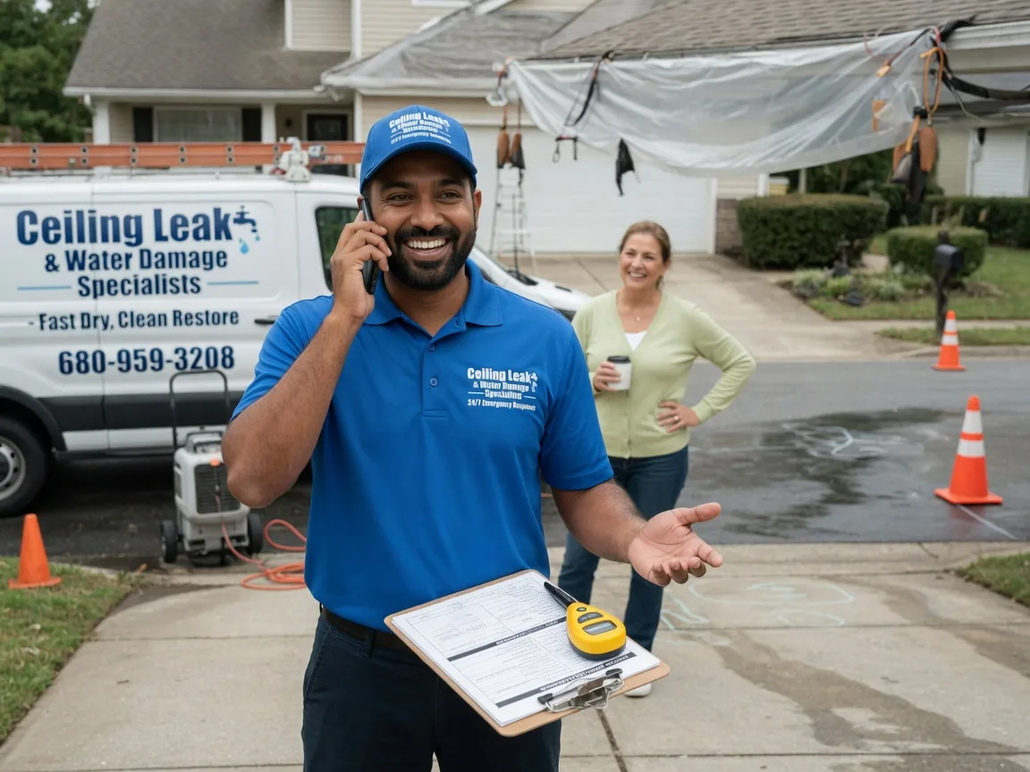 Ceiling Leak Cleanup Pattonville, TX FAQs